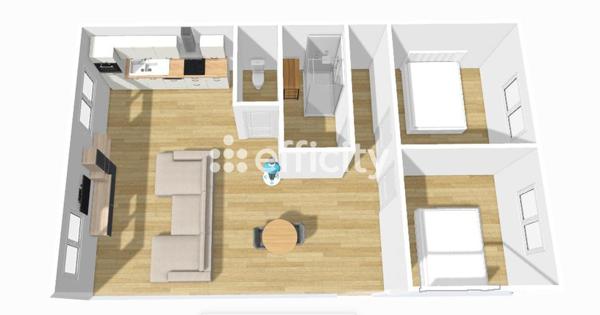 Appartement
         3 pièces
        - 66 m² Exclusivité