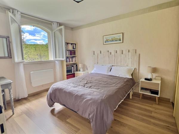 Maison provençale 121 m² avec vue exceptionnelle, secteur PUJOLS (47) Située dans un environnement campagne privilégié sur le secteur recherché de Pujols, découvrez cette charmante maison de type provençal d'environ 121 m², implantée sur un beau terrain , Pujols