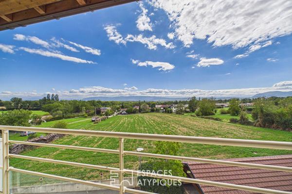 Appartement attique lumineux