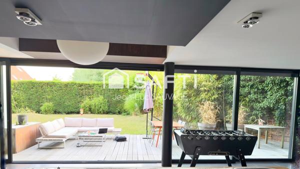 Rare Maison d'architecte Cubique - 4 chambres jardin garage