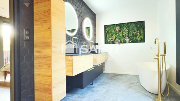 Rare Maison d'architecte Cubique - 4 chambres jardin garage