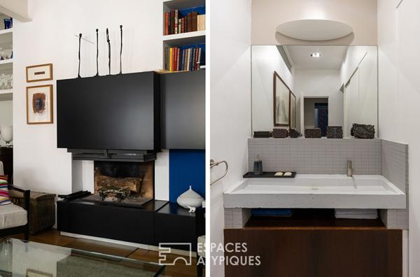 Ancien atelier au coeur d’une cour Eiffel