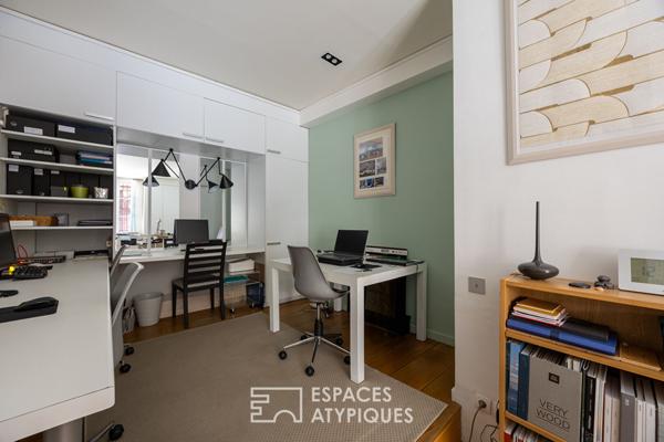 Ancien atelier au coeur d’une cour Eiffel