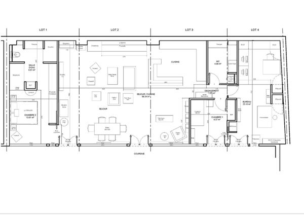 Ancien atelier au coeur d’une cour Eiffel
