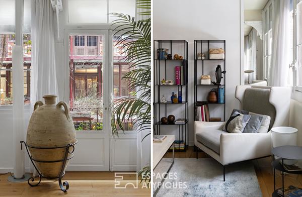 Ancien atelier au coeur d’une cour Eiffel