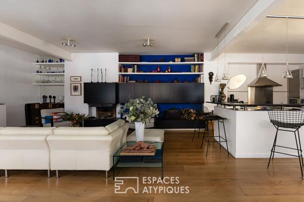 Ancien atelier au coeur d’une cour Eiffel