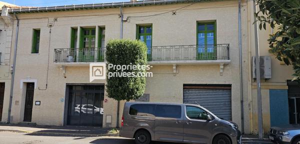 Maison de caractère  6 pièces Perpignan centre avec local / garage de 70 m²