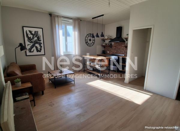 MORLAIX - Studio à rénover de 22.70 m2 - RDC à droite