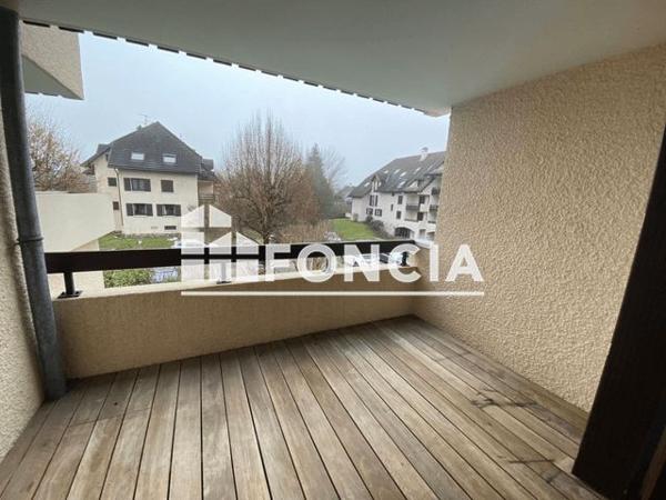 Location Appartement 3 pièces 67.95 m² - LE LONGCHAMP Annecy Le Vieux 74940
