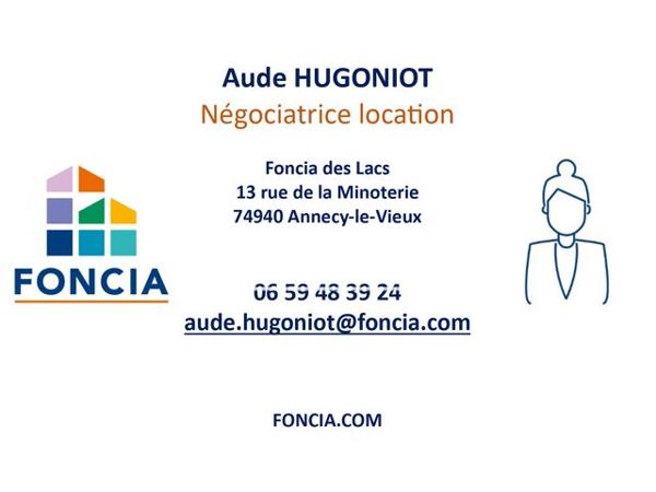 Location Appartement 3 pièces 67.95 m² - LE LONGCHAMP Annecy Le Vieux 74940