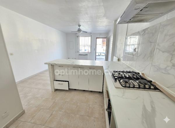 Appartement T3 rénové – Rez-de-chaussée – Port-de-Bouc – 100 m de la mer – Libre de locataire