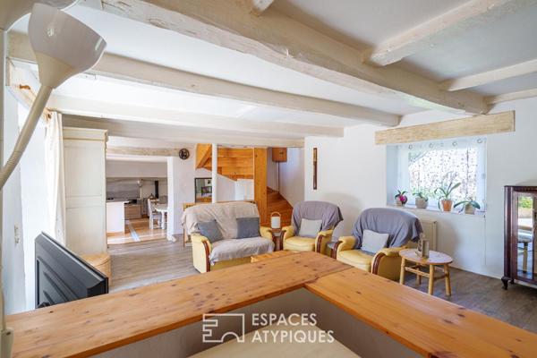 Maison de tisserands avec dépendance à aménager