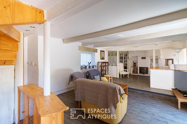 Maison de tisserands avec dépendance à aménager