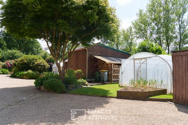 Maison de tisserands avec dépendance à aménager