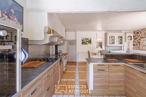 Maison de tisserands avec dépendance à aménager