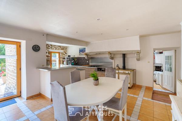 Maison de tisserands avec dépendance à aménager