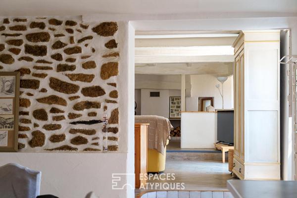 Maison de tisserands avec dépendance à aménager