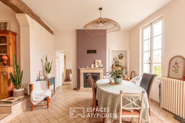 Maison de maître et dépendance