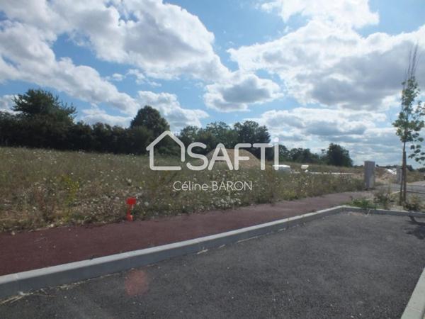 Terrain constructible de 658m²
