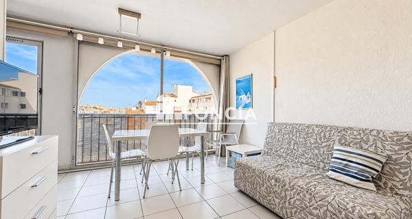 À vendre Appartement 2 pièces 25.41 m² - Le Cap D'agde 34300