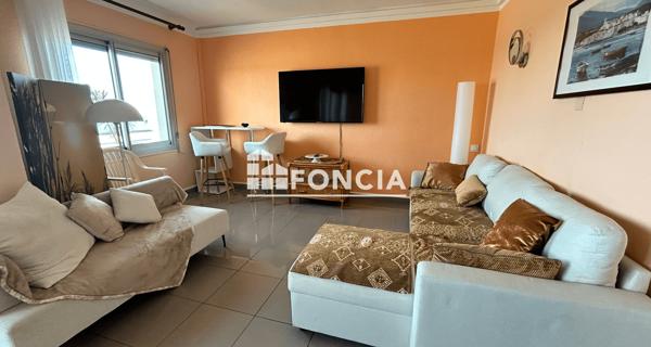 Location Appartement meublé 3 pièces 60.18 m² - Canet-en-roussillon 66140