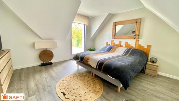 Maison contemporaine récente entre nature et confort