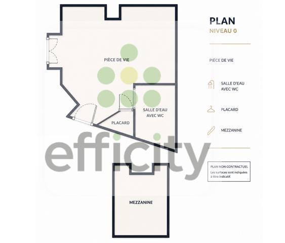 Appartement
         1 pièce
        - 14 m² 90 000 € *