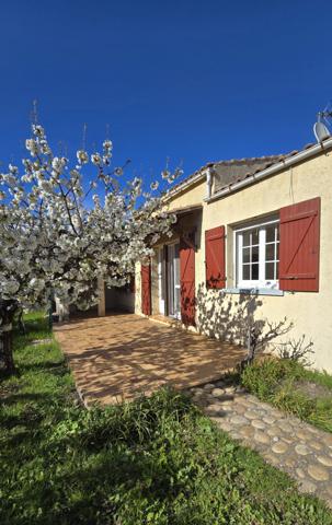 Sorgues (84700) Secteur ROUTE DE CHATEAUNEUF- MAISON PLAIN PIED 78m² - TERRAIN 378M² - GARAGE
