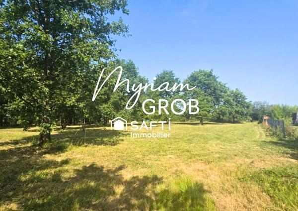 Terrain à bâtir viabilisé - 1113 m2 -  Environnement exceptionnel - Montbeton