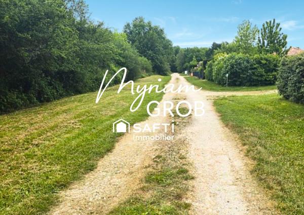 Terrain à bâtir viabilisé - 1113 m2 -  Environnement exceptionnel - Montbeton