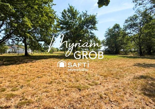Terrain à bâtir viabilisé - 1113 m2 -  Environnement exceptionnel - Montbeton