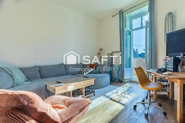 SAINT-DONATIEN – T2 DE CHARME AVEC BALCON – VUE SUR LA BASILIQUE