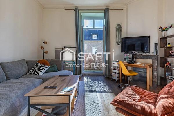SAINT-DONATIEN – T2 DE CHARME AVEC BALCON – VUE SUR LA BASILIQUE