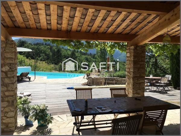 Maison en pleine nature face au Mont Ventoux