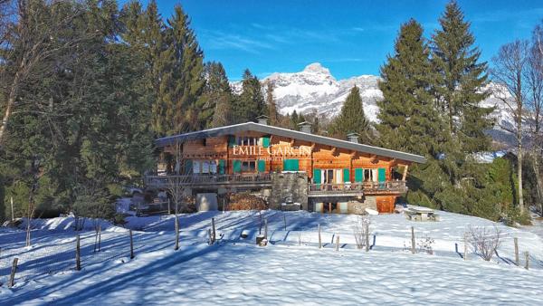 Chalet à vendre vue Mont Blanc - Combloux