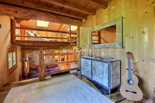 Chalet à vendre vue Mont Blanc - Combloux