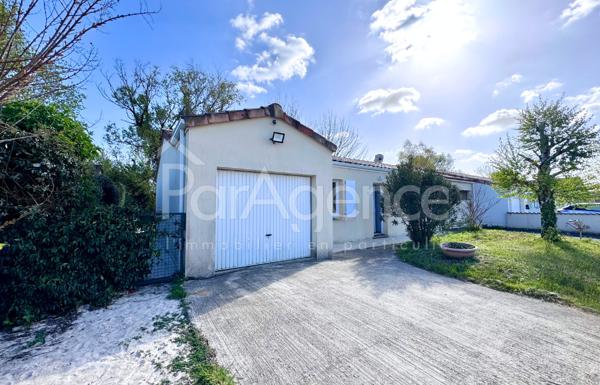 Maison de plain pied 4 pièces - Beau terrain