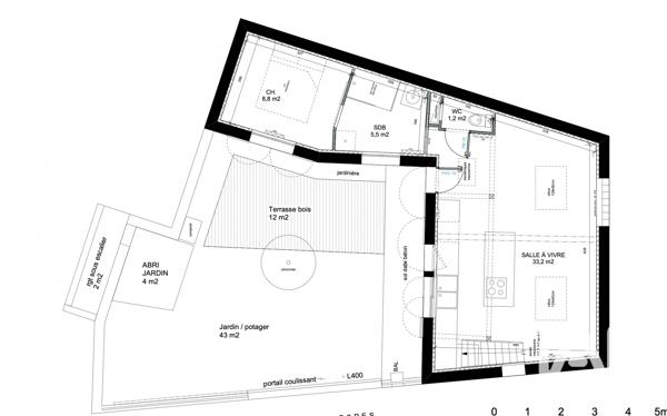 Maison à vendre 2 pièces 49 m² Anglet