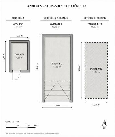 Appartement
         2 pièces
        - 57 m² 365 000 € *