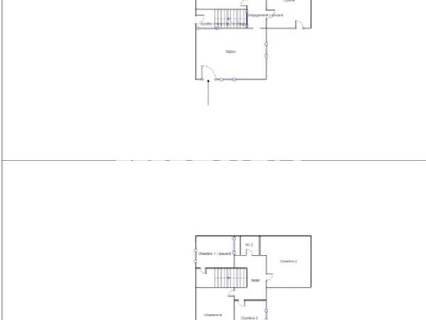 Location Maison 4 pièces 73.52 m² - LE VILLAGE St Barthelemy De Sechilienne 38220