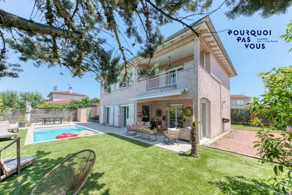 Maison familiale avec piscine à Genas