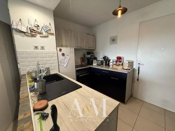Appartement T2 45m² + terrasse et garage