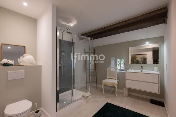 Maison de caractère avec gîte, piscine - terrain constructible