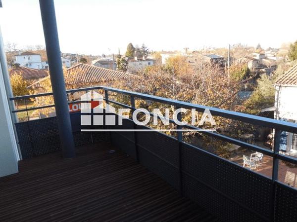 Location Appartement 3 pièces 62.8 m² - LES BALCONS DU MIDI 87-89 AVENUE DE LAURAGAIS Castanet Tolosan 31320