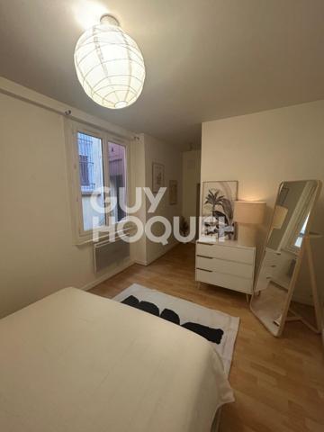 Appartement T 2 de 36.10m2 sur cours - terrasse 4.5 M2 - double expo S/O au calme