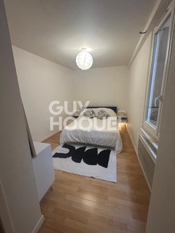 Appartement T 2 de 36.10m2 sur cours - terrasse 4.5 M2 - double expo S/O au calme