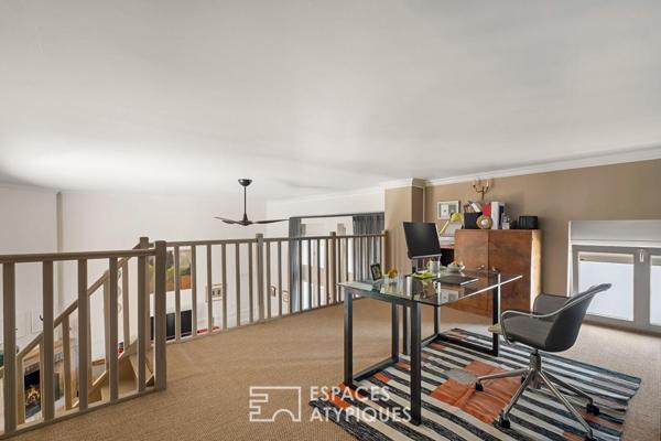 Duplex avec jardin à quelques pas du centre village de Sainte-Foy-Lès-Lyon