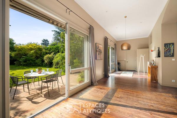 Duplex avec jardin à quelques pas du centre village de Sainte-Foy-Lès-Lyon