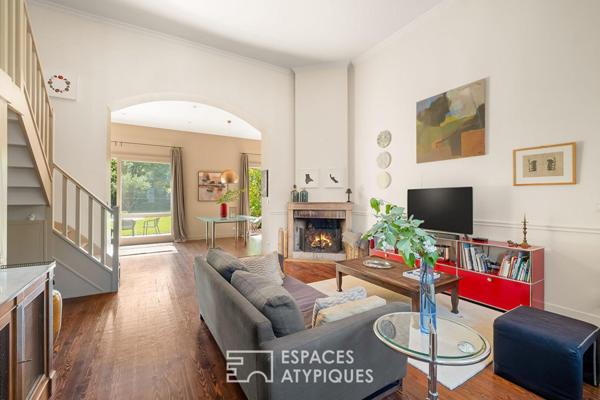 Duplex avec jardin à quelques pas du centre village de Sainte-Foy-Lès-Lyon