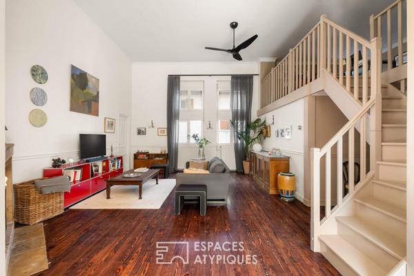 Duplex avec jardin à quelques pas du centre village de Sainte-Foy-Lès-Lyon